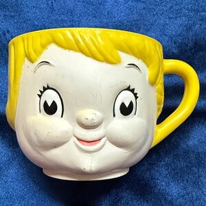 Vintage 1970's Campbell's Soup Kid Dolly Dingle Plastic Mug Cup